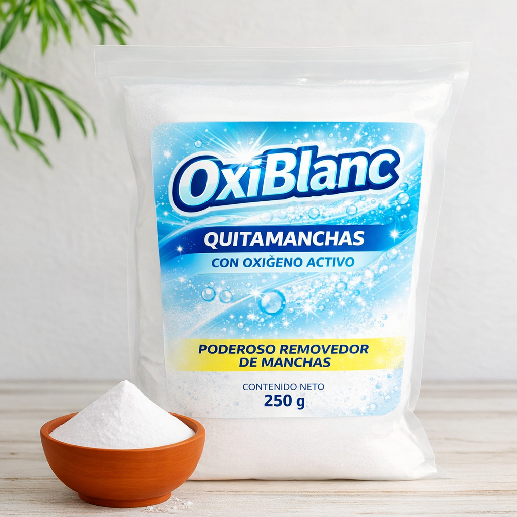 OxiBlanc- Removedor de manchas para ropa blanca y de color